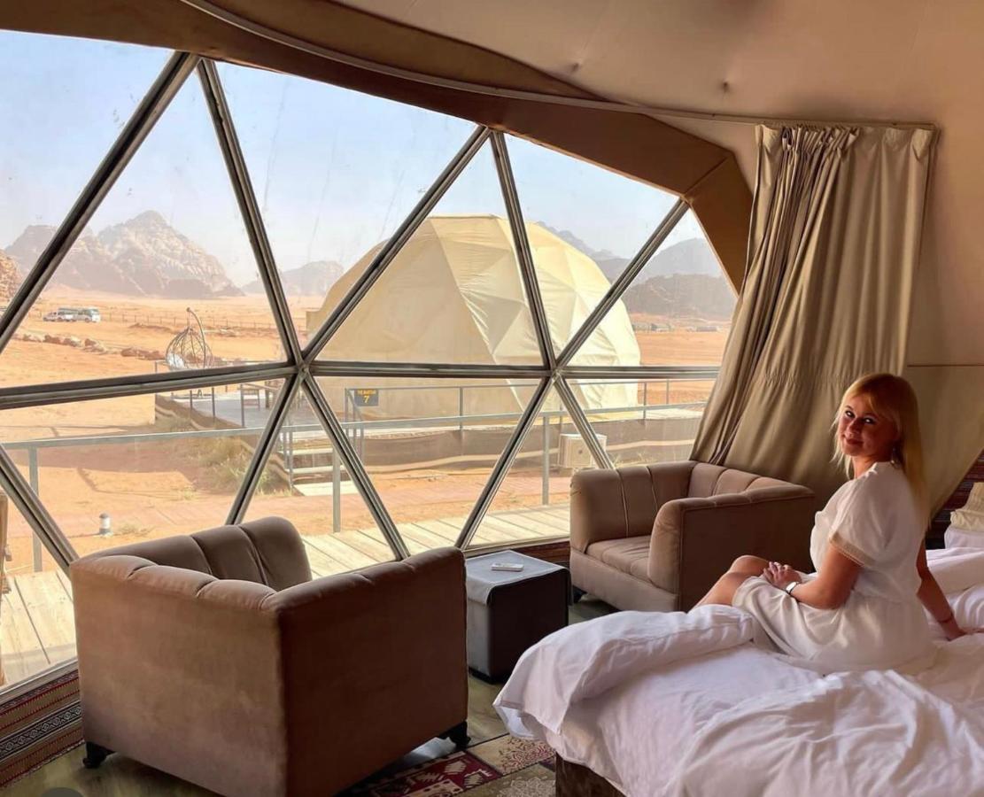 Rum Crystal Luxury Camp Wadi Rum Exteriör bild