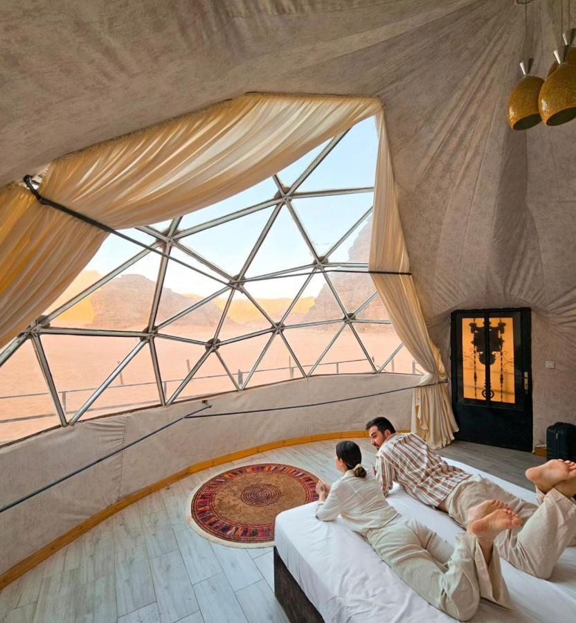 Rum Crystal Luxury Camp Wadi Rum Exteriör bild